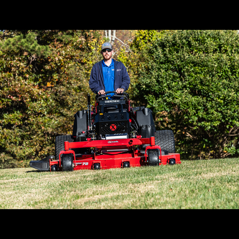 Exmark Vertex X-Series with 38.5 HP* Kawasaki FX1000V Engine and 72" UltraCut Series 6 Deck Exmark Vertex X-Series with 38.5 HP* Kawasaki FX1000V Engine and 72" UltraCut Series 6 Deck